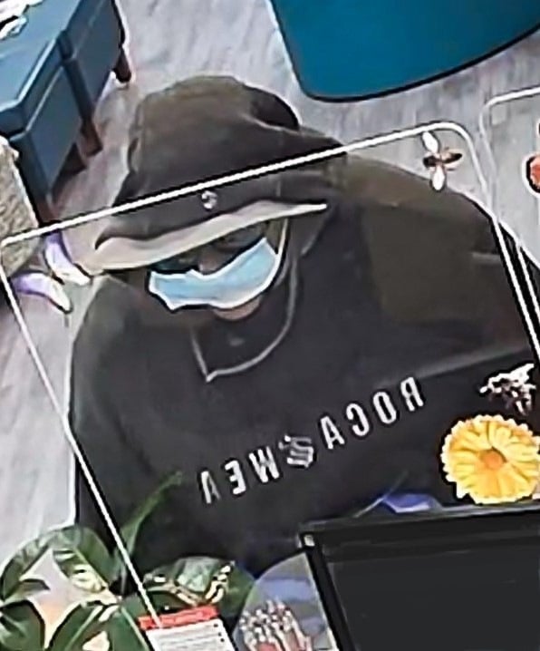 FBI photo of BANK ROBBERY - CLARKSVILLE, VIRGINIA