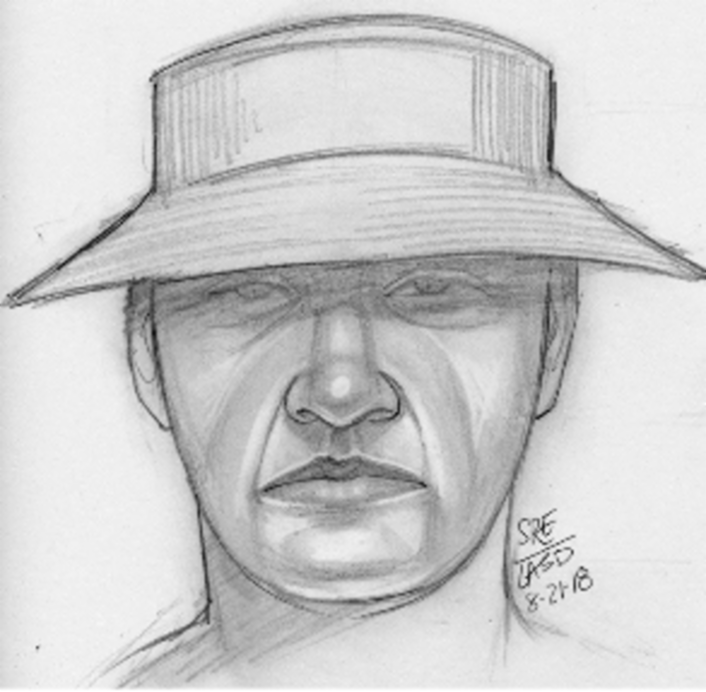 FBI photo of UNKNOWN SUSPECT - LONG BEACH, CALIFORNIA