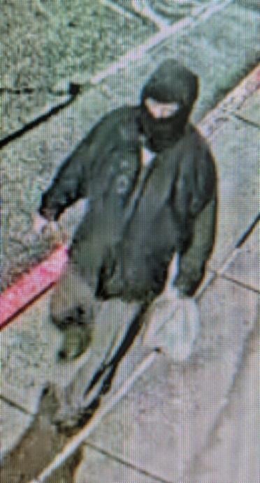 FBI photo of TESLA CHARGING STATION ARSON