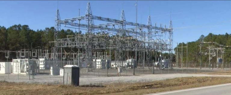 FBI photo of SHOOTING OF ELECTRICAL SUBSTATION