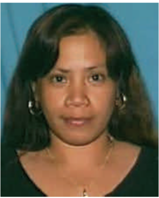 FBI photo of MARIA NINA MILLER
