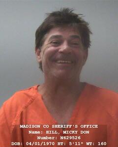 Mugshot of MICKY D HILL