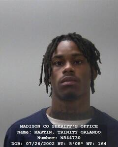Mugshot of TRINITY O MARTIN