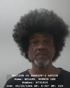 Mugshot of RONNIE L MILLER