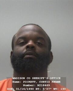 Mugshot of CURTIS K PICKETT