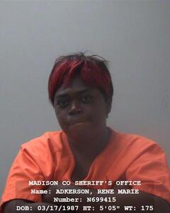 Mugshot of RENE M ADKERSON