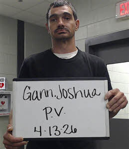 Mugshot of JOSHUA GANN