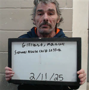 Mugshot of MANUEL GILLILAND