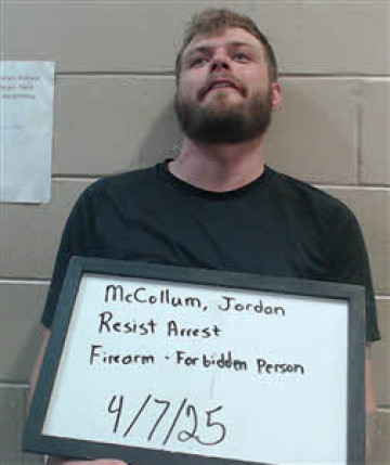 Mugshot of JORDAN MCCOLLUM