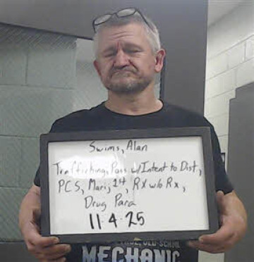 Mugshot of ALAN SWIMS