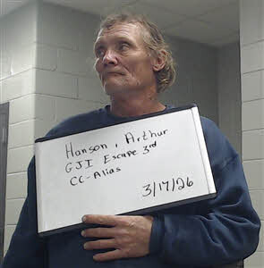 Mugshot of ARTHUR HANSON