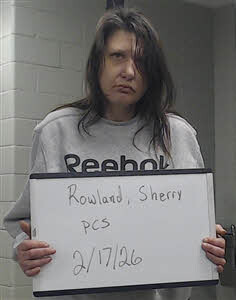 Mugshot of SHERRY ROWLAND