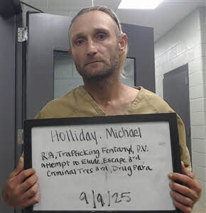 Mugshot of MICHAEL HOLLIDAY