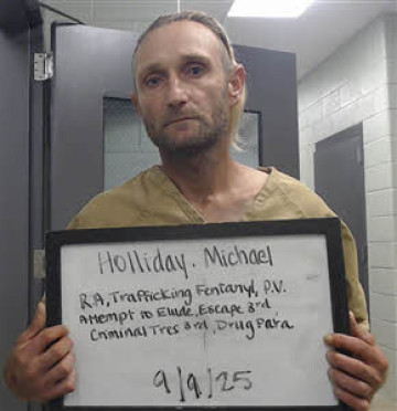 Mugshot of MICHAEL HOLLIDAY
