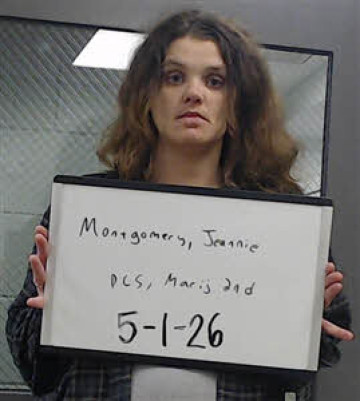 Mugshot of JEANNIE MONTGOMERY