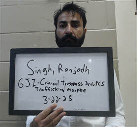 Mugshot of RANJODH SINGH
