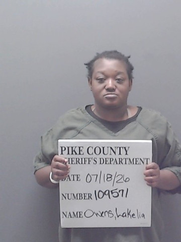 Mugshot of LAKELIA QUSHAWN OWENS