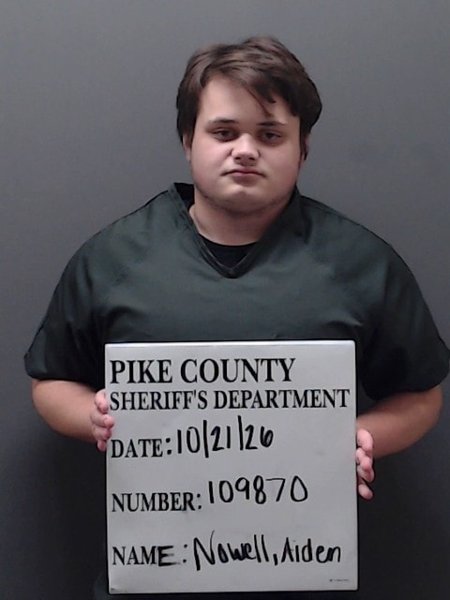 Mugshot of AIDEN NOWELL