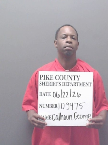 Mugshot of GEORGE FRANK CALHOUN
