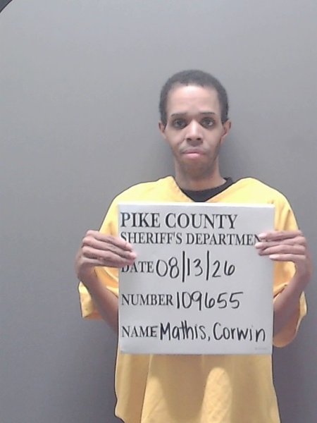 Mugshot of CORWIN TREMAYNE MATHIS