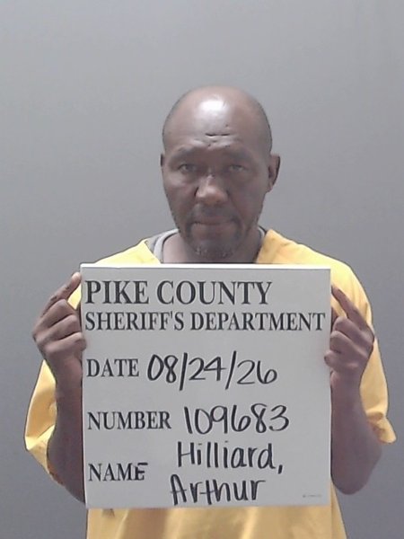 Mugshot of ARTHUR HILLIARD