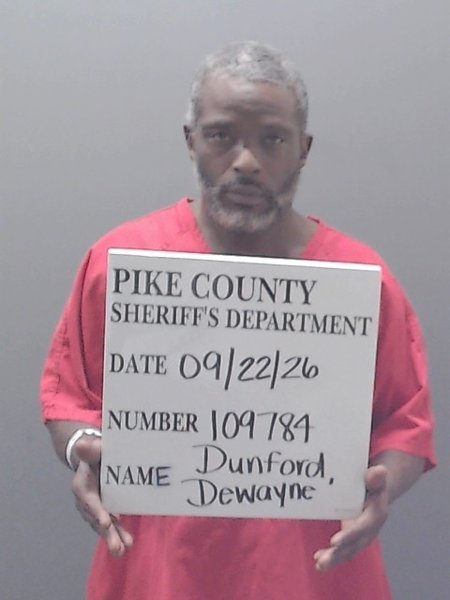 Mugshot of DEWAYNE ALVIN DUNFORD