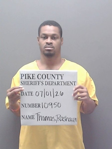 Mugshot of RASHAUN DEVANTE THOMAS