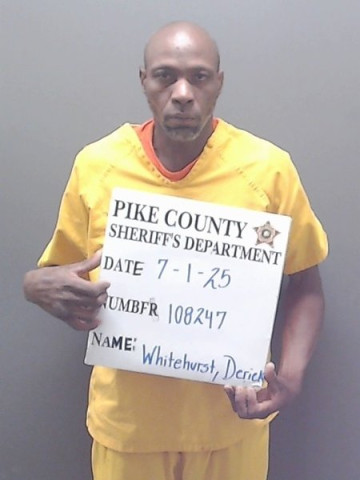 Mugshot of DERICK JEROME WHITEHURST