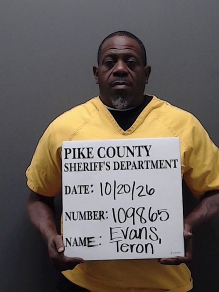 Mugshot of TERON EVANS