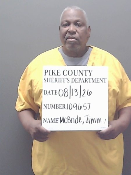 Mugshot of JIMMY LOUIS MCBRIDE