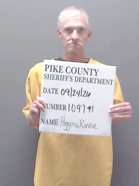 Mugshot of RONNIE DEWAYNE HIGGINS