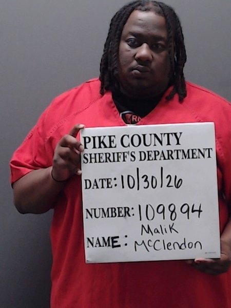 Mugshot of MALIK MCCLENDON