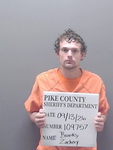 Mugshot of ZACHERY ETHAN BROOKS