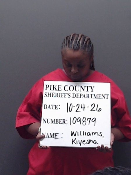 Mugshot of KIYESHA WILLIAMS
