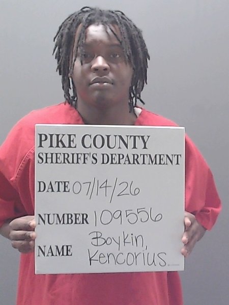 Mugshot of KENCORIUS CHARVEZ TREMAINE BOYKIN