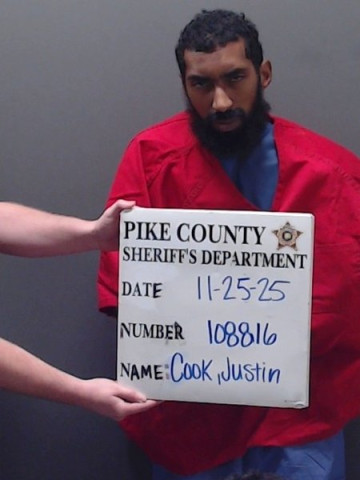 Mugshot of JUSTIN COOK
