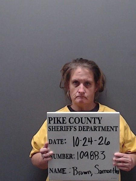 Mugshot of SAMANTHA STARR BROWN
