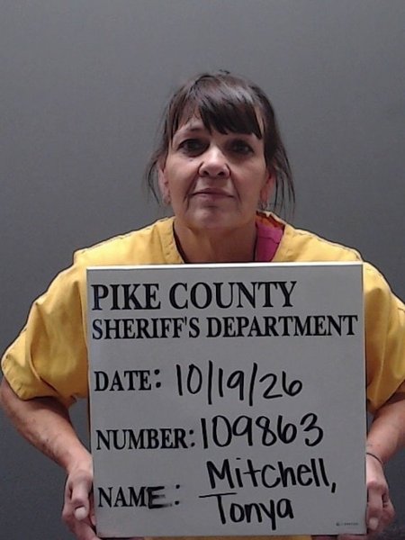 Mugshot of TONYA LITTLE MITCHELL