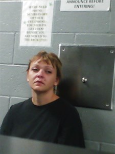Mugshot of Megan Darlene Bradley