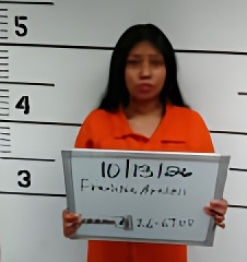 Mugshot of Araceli Francisco