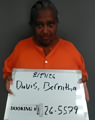 Mugshot of Bernitha Laconia Davis