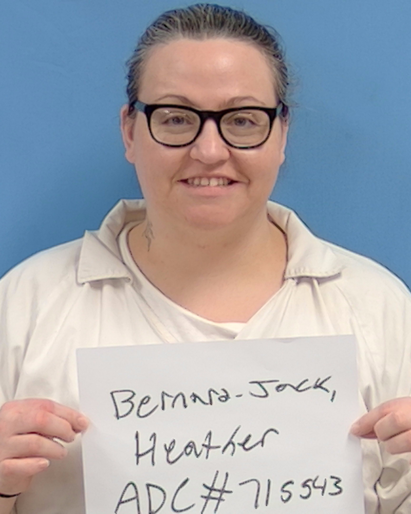 Mugshot of Heather Bernard-Jack