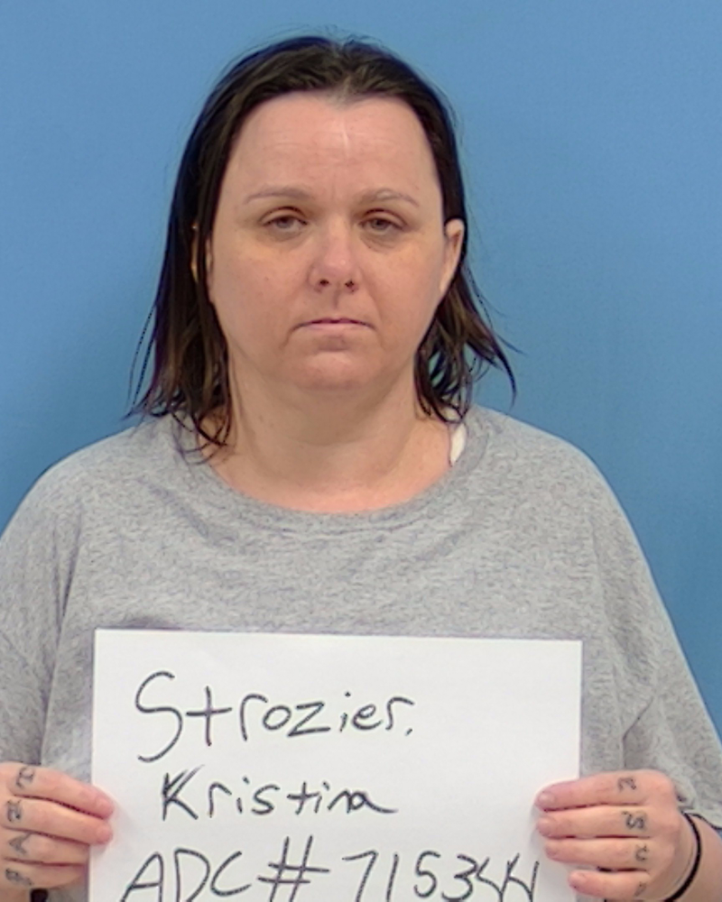 Mugshot of Kristina Strozier