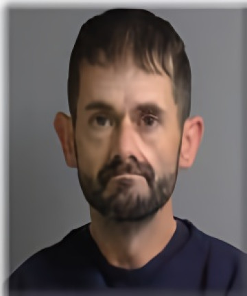 Mugshot of Joel Burdick