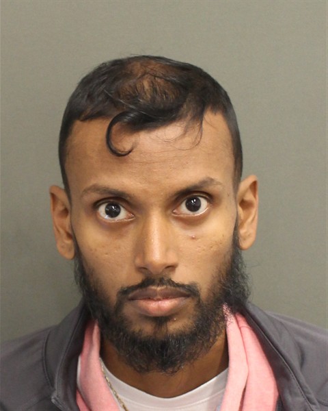 Mugshot of RYAN BISHUNDAYAL