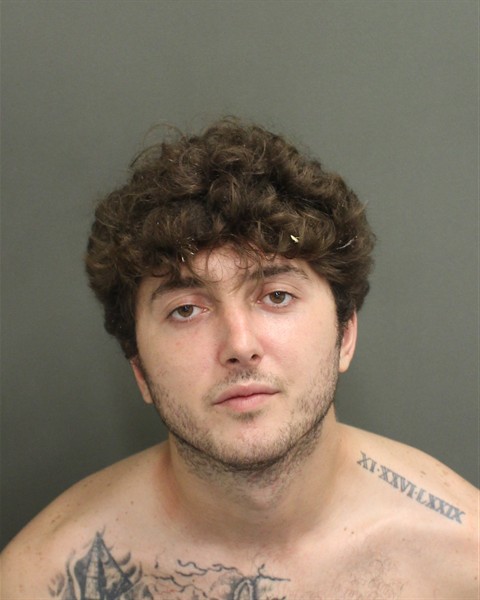 Mugshot of BRANDON THOMAS ALVEAR