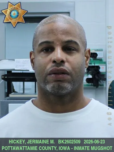 Mugshot of JERMAINE MARTEL HICKEY