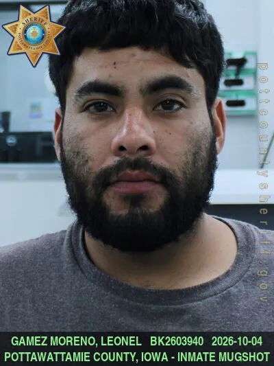 Mugshot of LEONEL GAMEZ MORENO