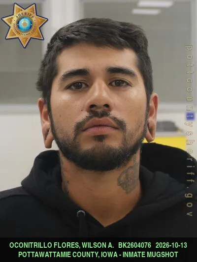 Mugshot of WILSON ANDREY OCONITRILLO FLORES