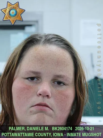 Mugshot of DANIELE MARIE PALMER